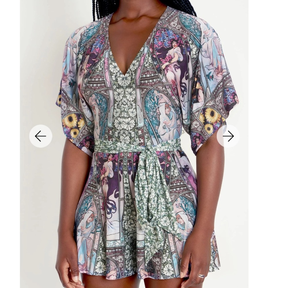 Four Seasons slinky playsuit -limited - Picture 6 of 9